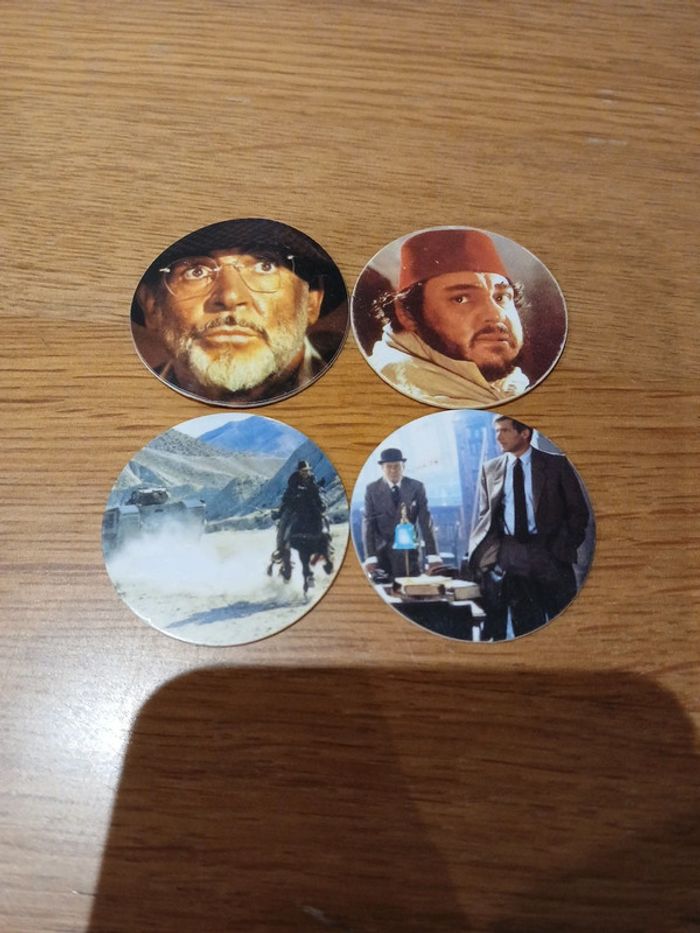 Lot pog bntroc's indiana jones - photo numéro 2