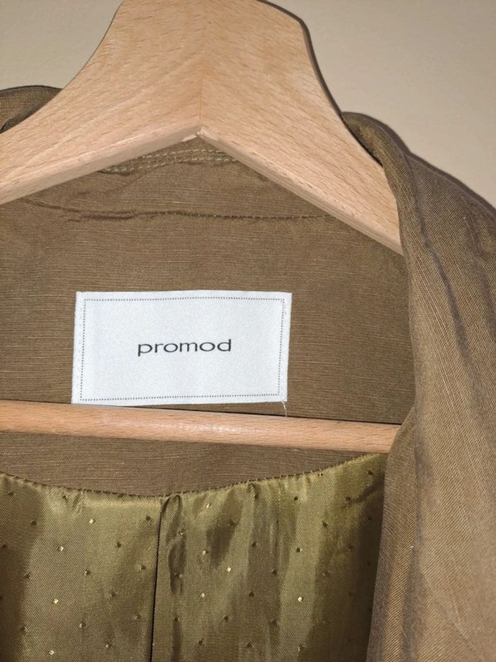 Superbe veste femme promod kaki or M étiquette coupée tbe - photo numéro 3
