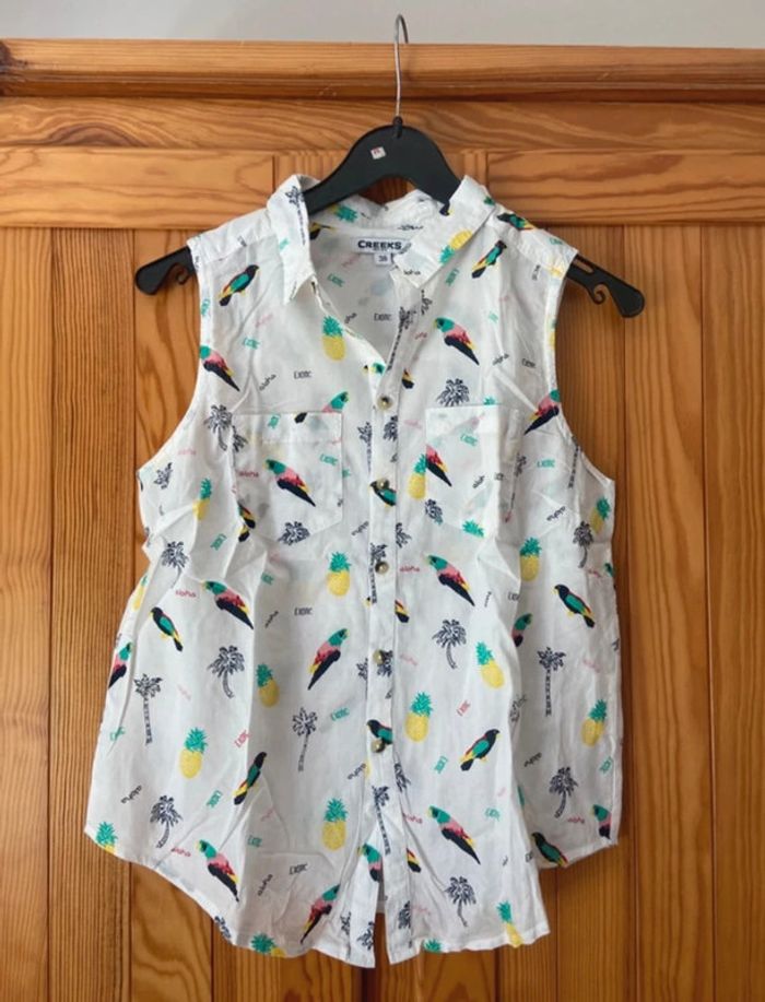 Chemise sans manches femme 38 creeks