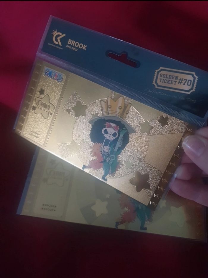 Ticket d'or brook one piece - photo numéro 2