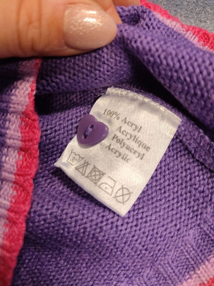 T-shirt laine coeur - photo numéro 2