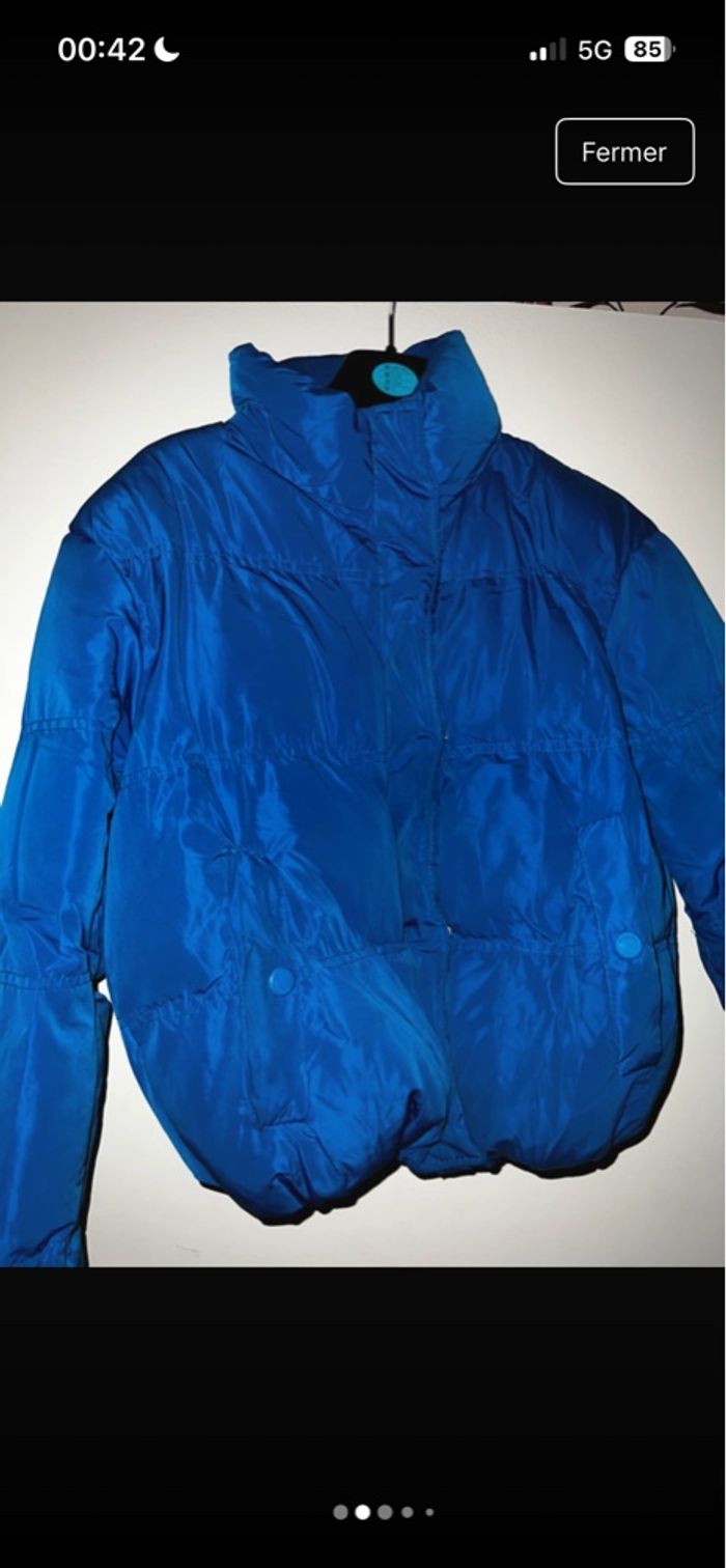 Doudoune bleu - photo numéro 2