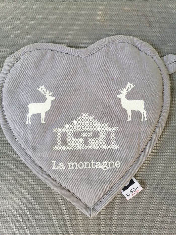 Lot de 2 maniques cuisine Les Ateliers du Linge - photo numéro 3