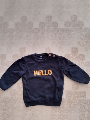 Pull Kiabi 9 mois.