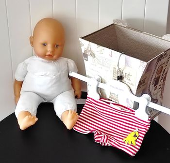 Maillot de bain bébé garçon 18 mois – Boxer rayé pieuvre, neuf