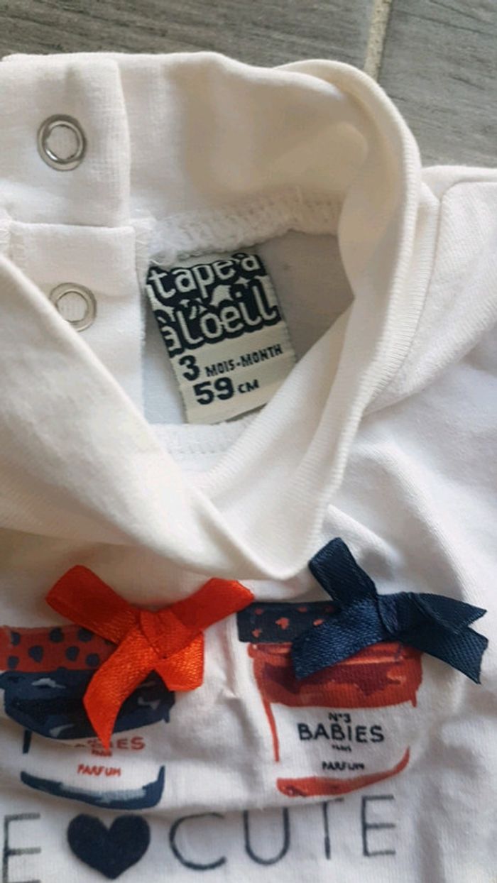 T-shirt 3 M Tao - photo numéro 4