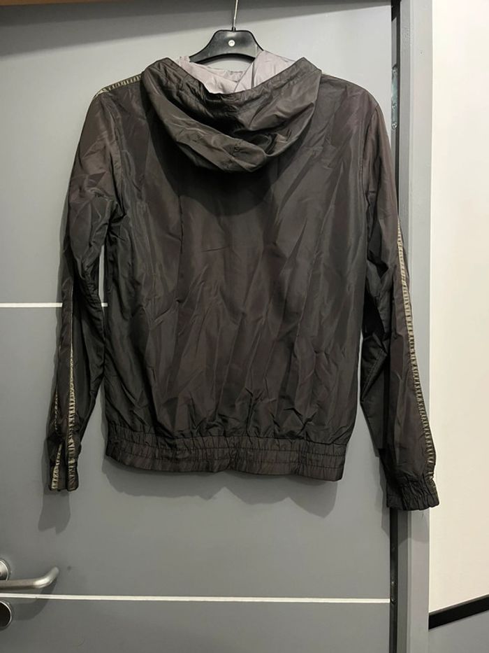 Veste coupe vent imperméable homme Dolce & Gabbana M 38 noir capuche - photo numéro 8