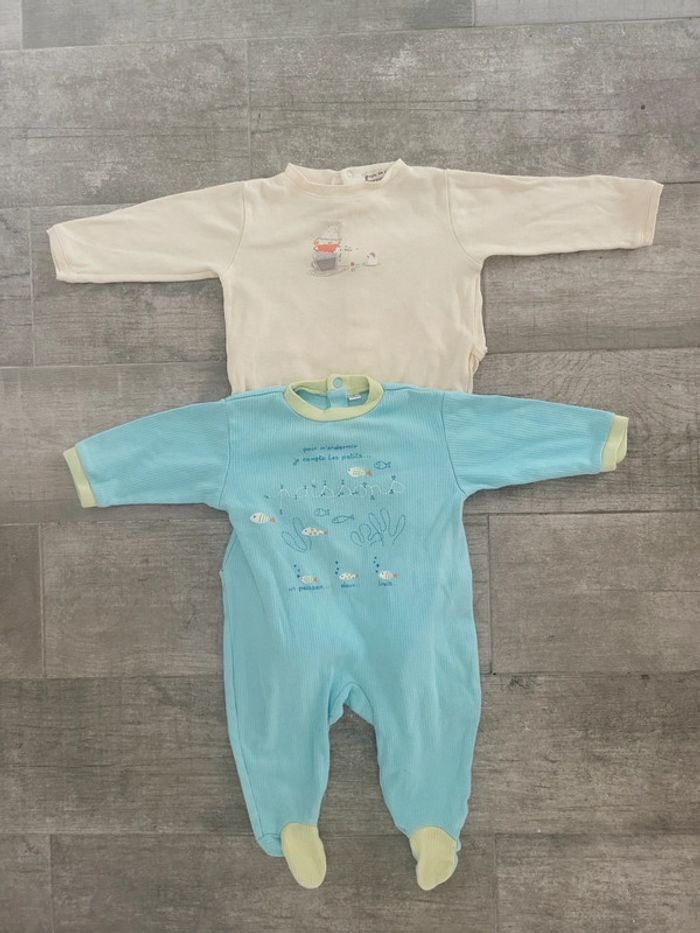 Lot pyjama été garçon 6mois