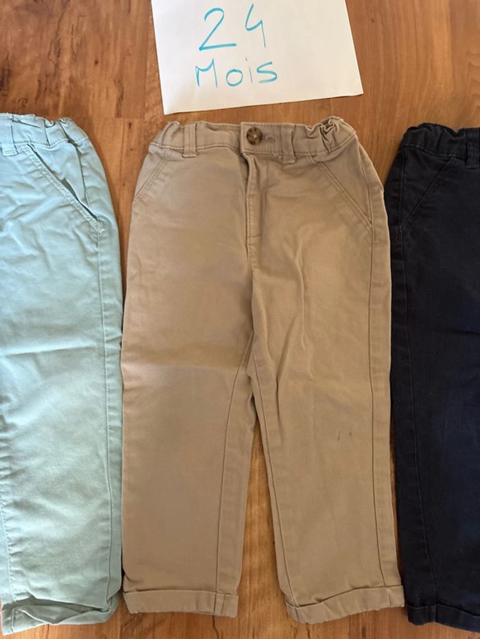 Lot de 3 pantalons Kiabi taille 24 mois - photo numéro 4
