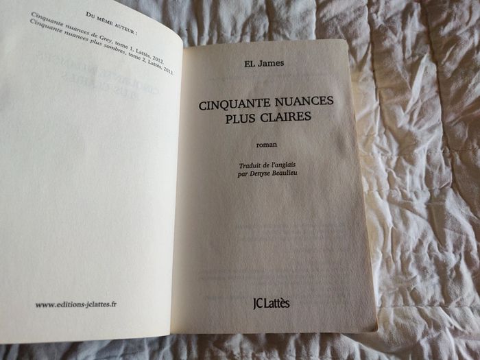 Série des 3 livres 50 nuances de Grey - photo numéro 9