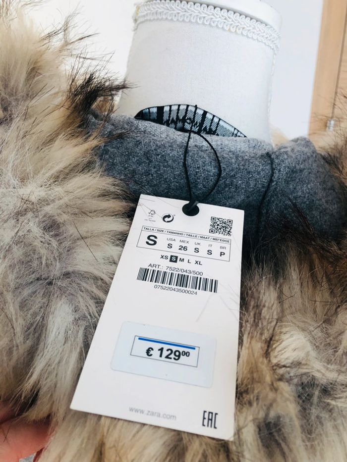 Manteau Zara neuf taille S - photo numéro 10