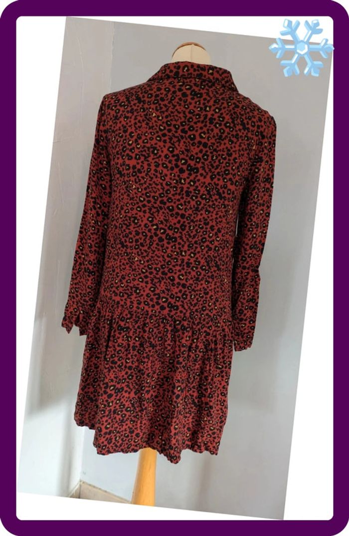 Robe d'hiver léopard pour automne ou hiver - photo numéro 8