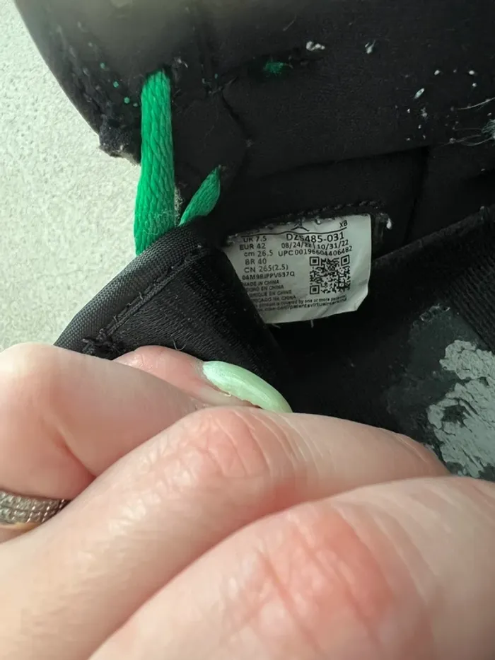 Air Jordan 1 high Lucky green - photo numéro 5