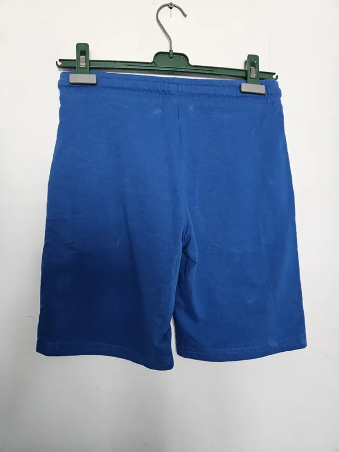Short élastiqué unisexe - Taille 12 ans (152cm) - Pocopiano - Bleu ciel - photo numéro 4