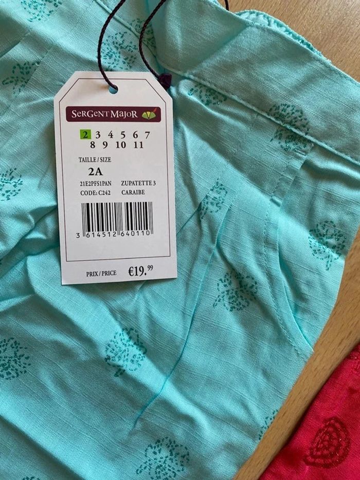 Lot Pantalons fluides Sergent Major 2 ans Neuf valeur 39,98e - photo numéro 3
