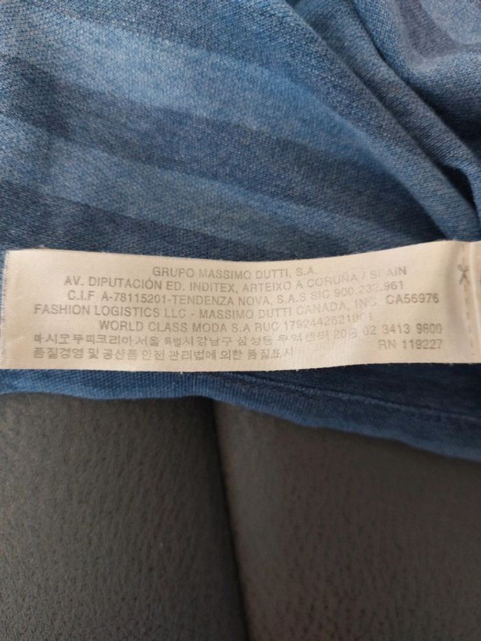 Tee-shirt manches longues Massimo Dutti taille 12 ans - photo numéro 4