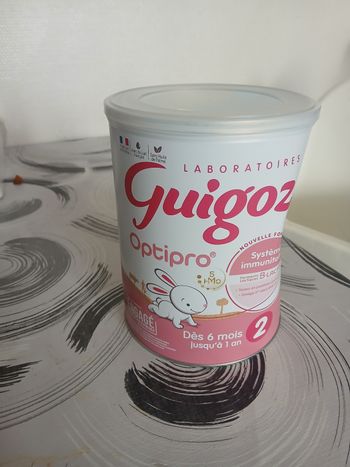Guigoz optipro 2ème âge 