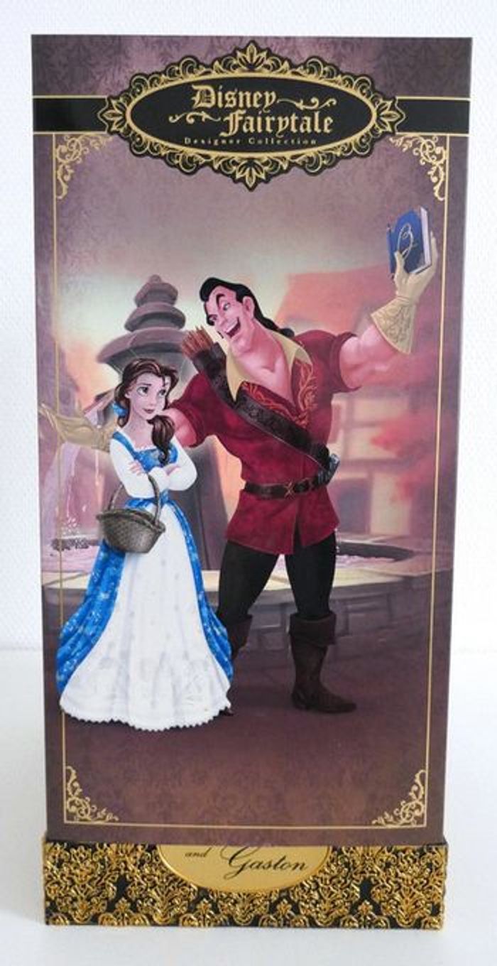 Poupée Fairytale Belle vs Gaston Disney NEUVE - photo numéro 8