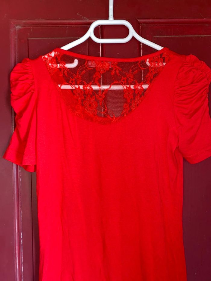Top rouge S - photo numéro 3