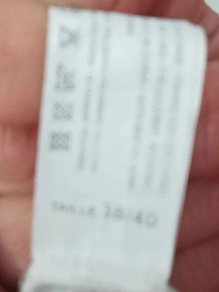 Top dentelle blanc transparent taille 38 - photo numéro 8