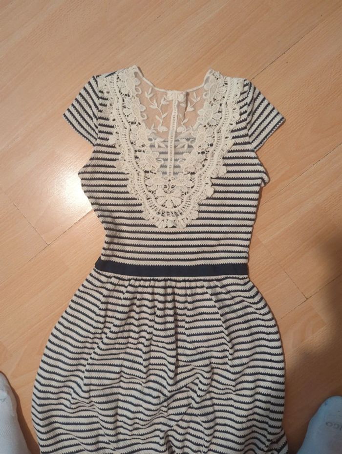 Robe rayée naf naf - photo numéro 3