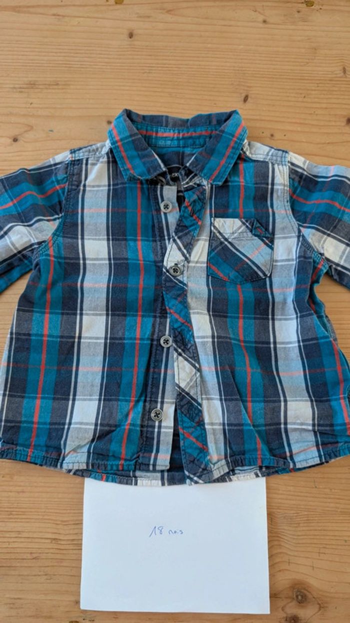 Chemise bébé garçon
