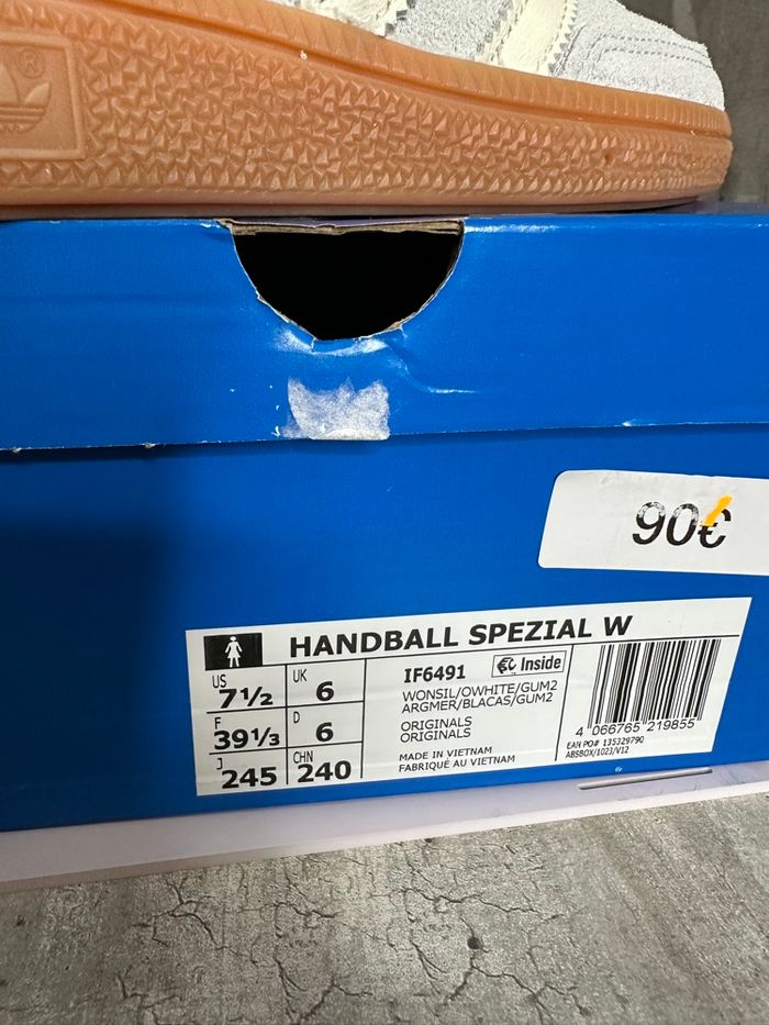 Adidas Handball Spezial Aluminium Gum - photo numéro 6