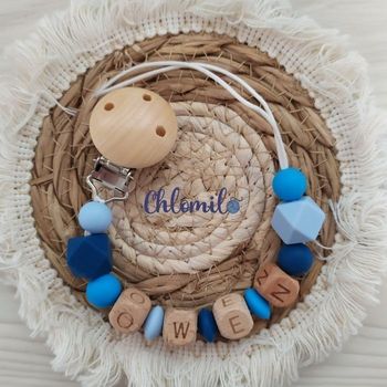 Attache tétine personnalisée