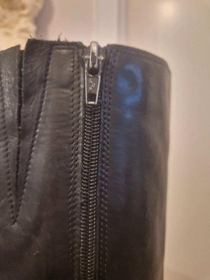 Bottes cavalières noires - photo numéro 5