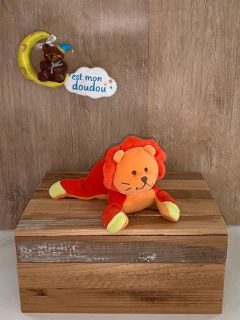 BBC05 doudou lion 🦁 bébé confort