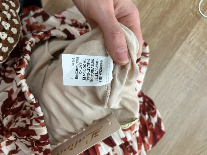 Pantalon femme fluide pantalon léger femme pantalon motifs pantalon jupe femme taille 38 taille 40 - photo numéro 5