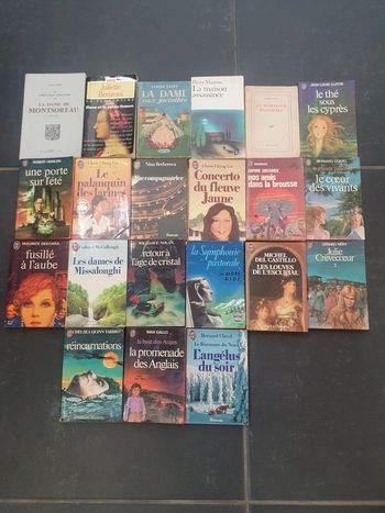 Lot de livres au choix