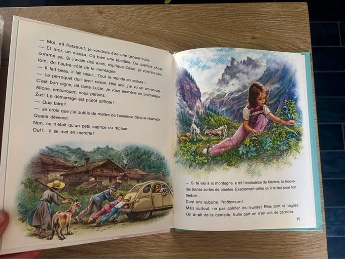 Livre Vintage Martine chez tante Lucie pour Enfants - photo numéro 6