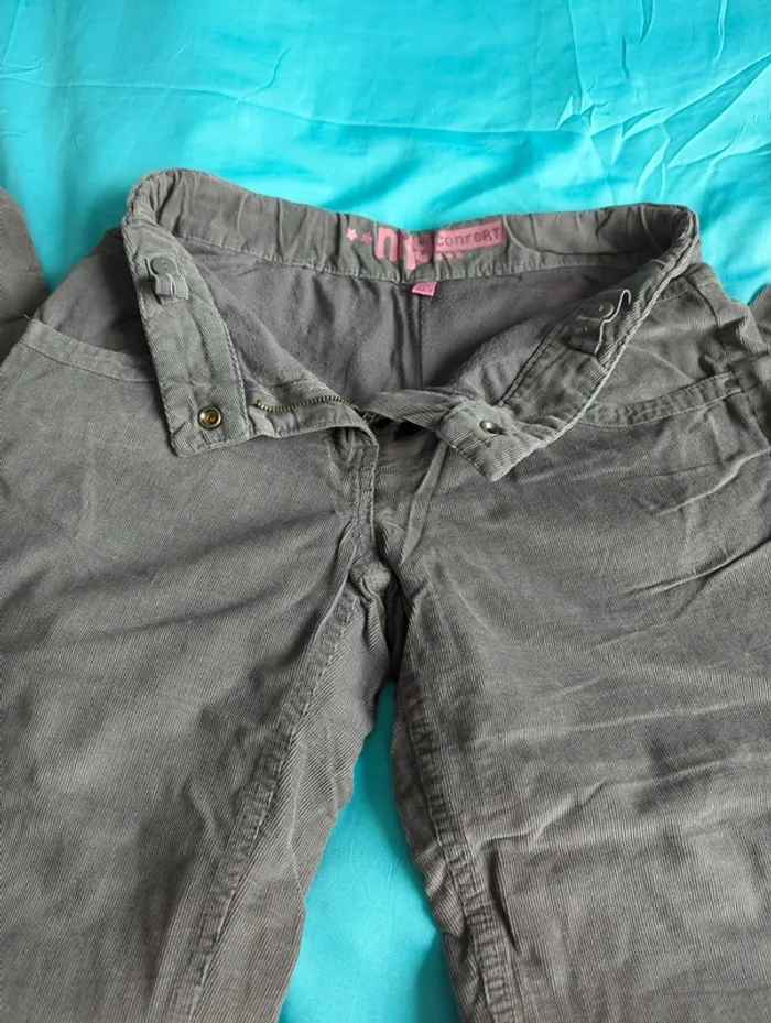 Pantalon velours fille - photo numéro 6