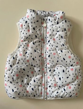 Doudoune sans manches 12 mois