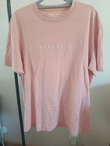 Tshirt Jack et Jones saumon L