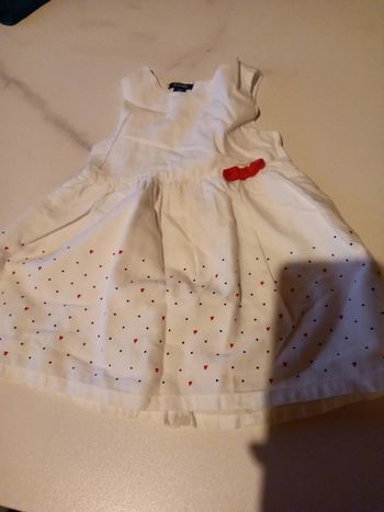Robe coeur et pois