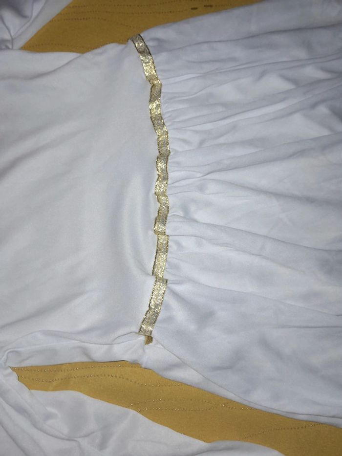 Robe de princesse Déguisement 5/6 ans blanche - photo numéro 4
