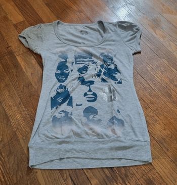 t-shirt manches courtes gris clockhouse girls taille 36 S