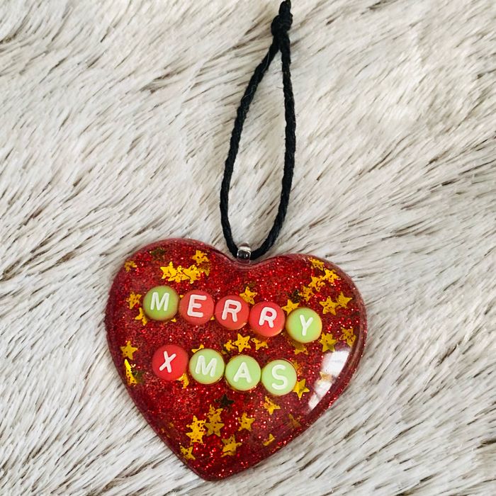 Suspension Deco Noel Merry Xmas