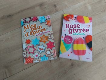 Livres Miss Pain d'épices et Rose givrée