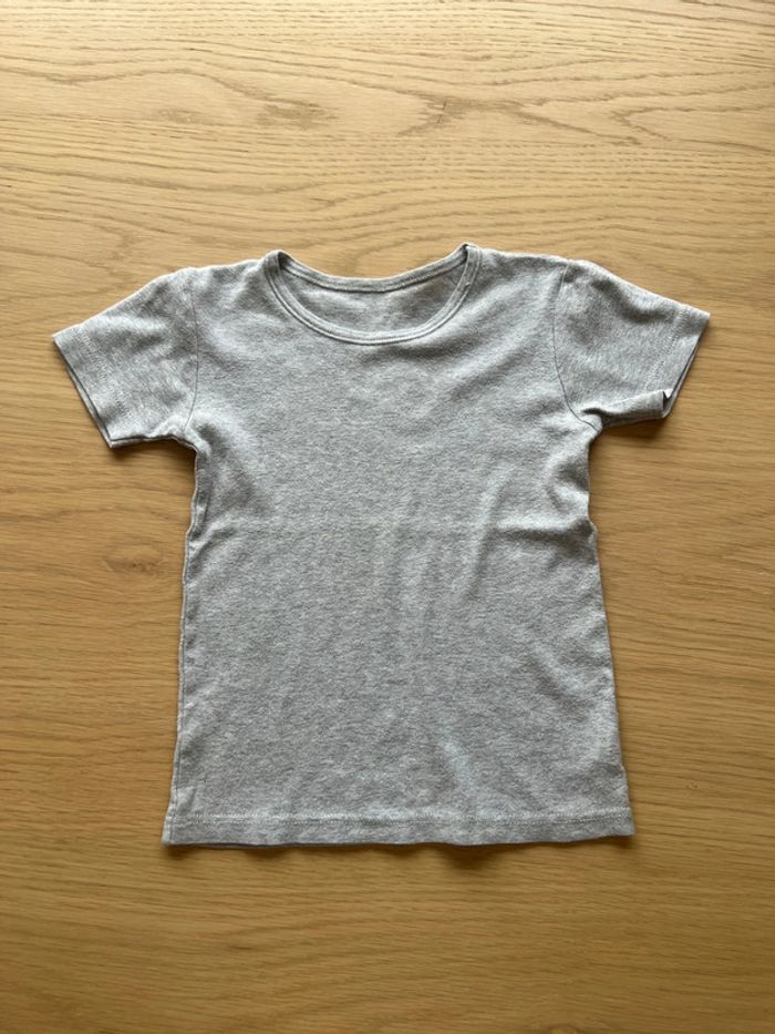 tee shirt simple gris