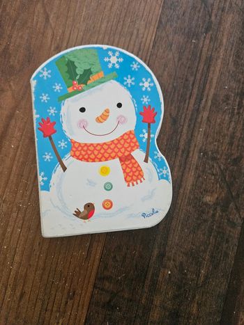 Livre Bonhomme de neige