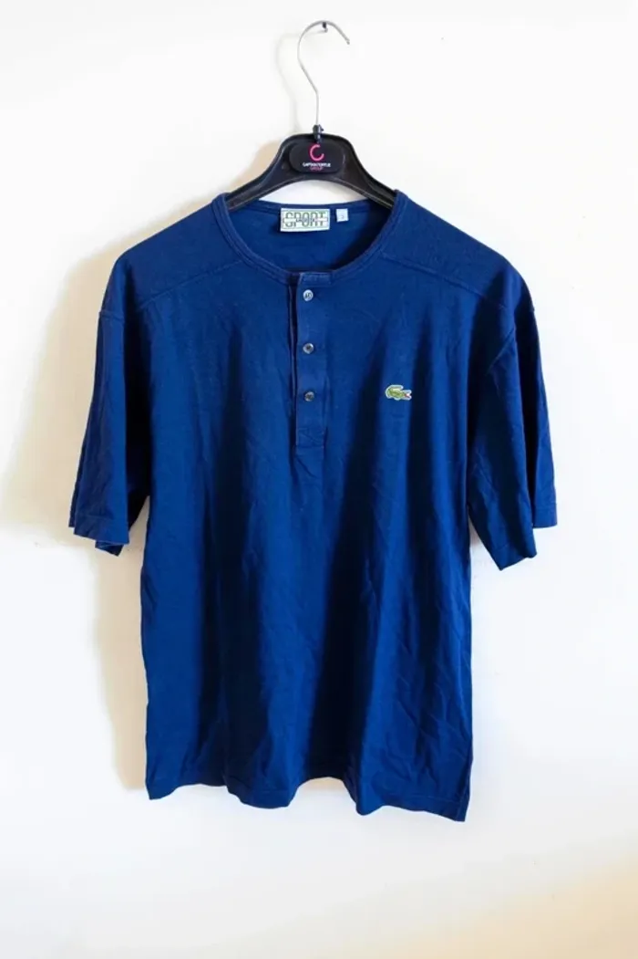 C48 t-shirt marine Lacoste S