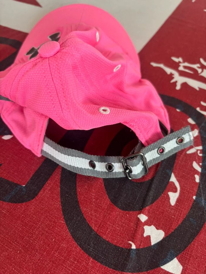Casquette Under Armour rose - photo numéro 4
