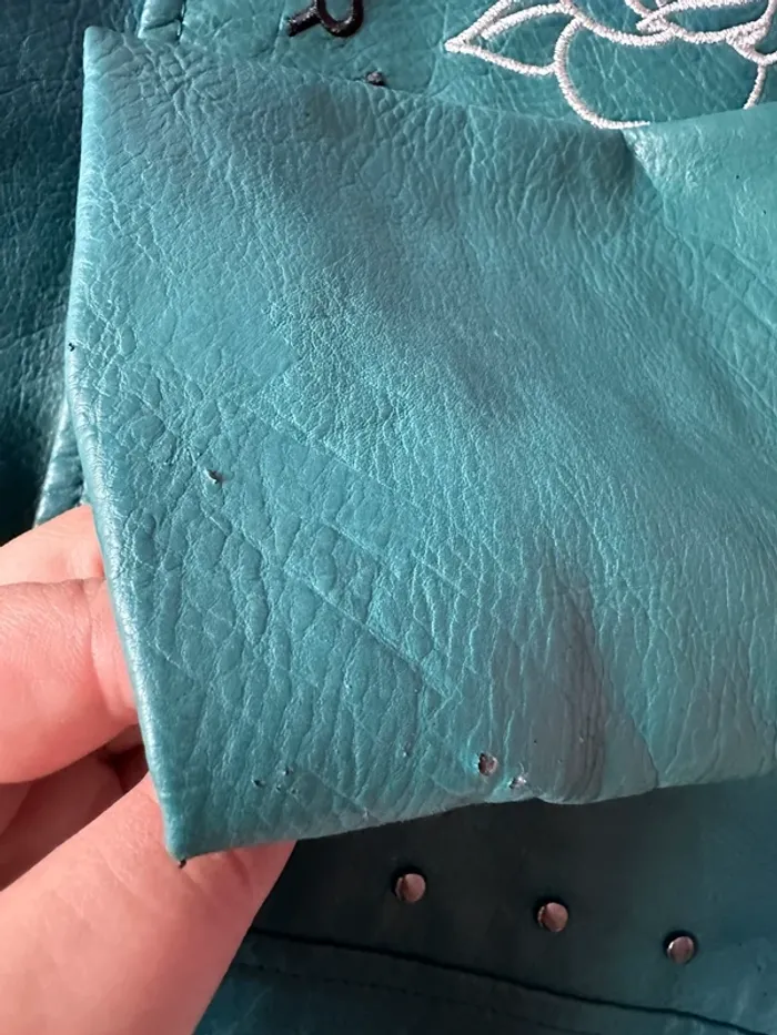 Veste similicuir - photo numéro 5