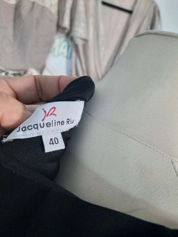 Blouse sans manche noir 40 Jacqueline Riu #lora11femme40 - photo numéro 4