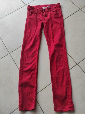 Jean rouge 12-13 ans H&M