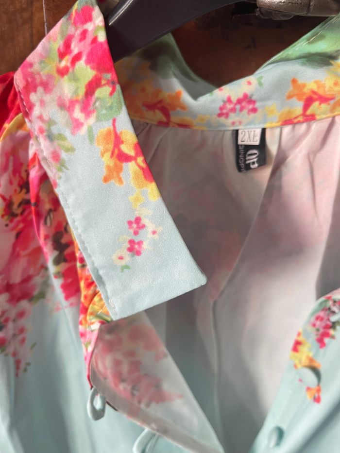 Blouse+short+ceinture - photo numéro 6