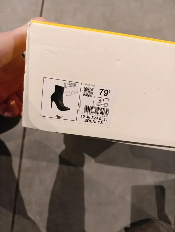 Bottines talons aiguilles t40 - photo numéro 4